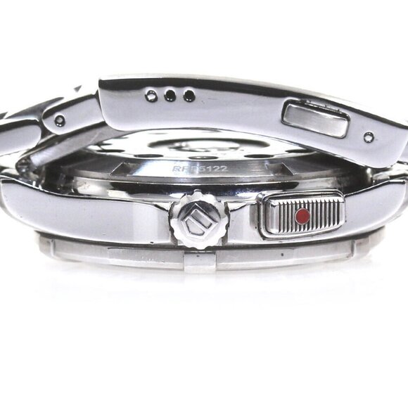 TAG HEUER Aquaracer WAP111Z Grand date Alarm Black Dial Quartz Men's - Picture 8 of 11